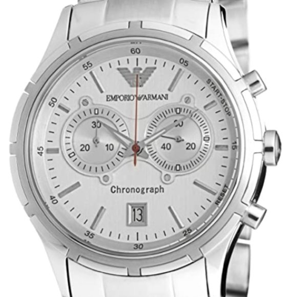 MEN's ARMANI WATCH. Stainless Steel. Lightly used. - Picture 6 of 8